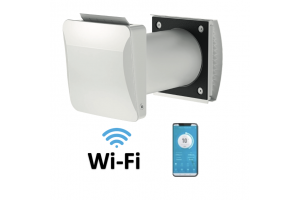 Mini rekuperatorius BROFER, valdymas su pulteliu arba Wi-Fi , DN 160, RUCTS Basic 160, Wi-Fi sieninis Mini rekuperatorius BROFER, valdymas su pulteliu arba Wi-Fi , DN 160, RUCTS Basic 160, Wi-Fi sieninis